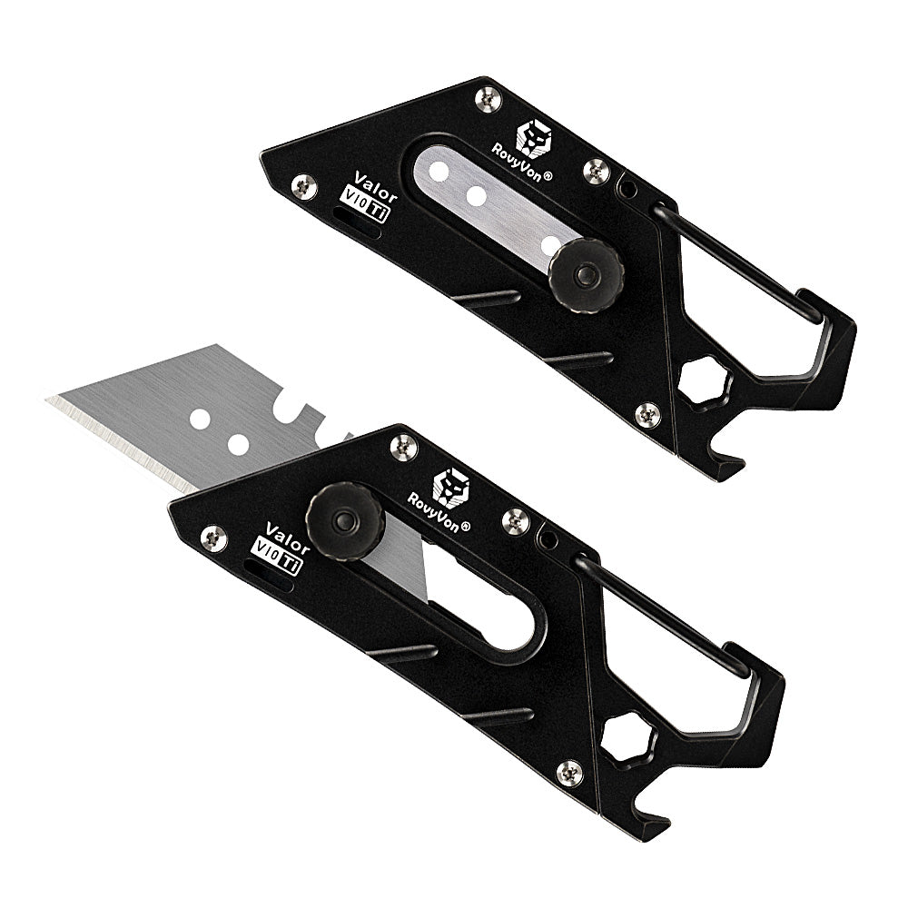 RovyVon Valor V10 Titanium Utility Knife