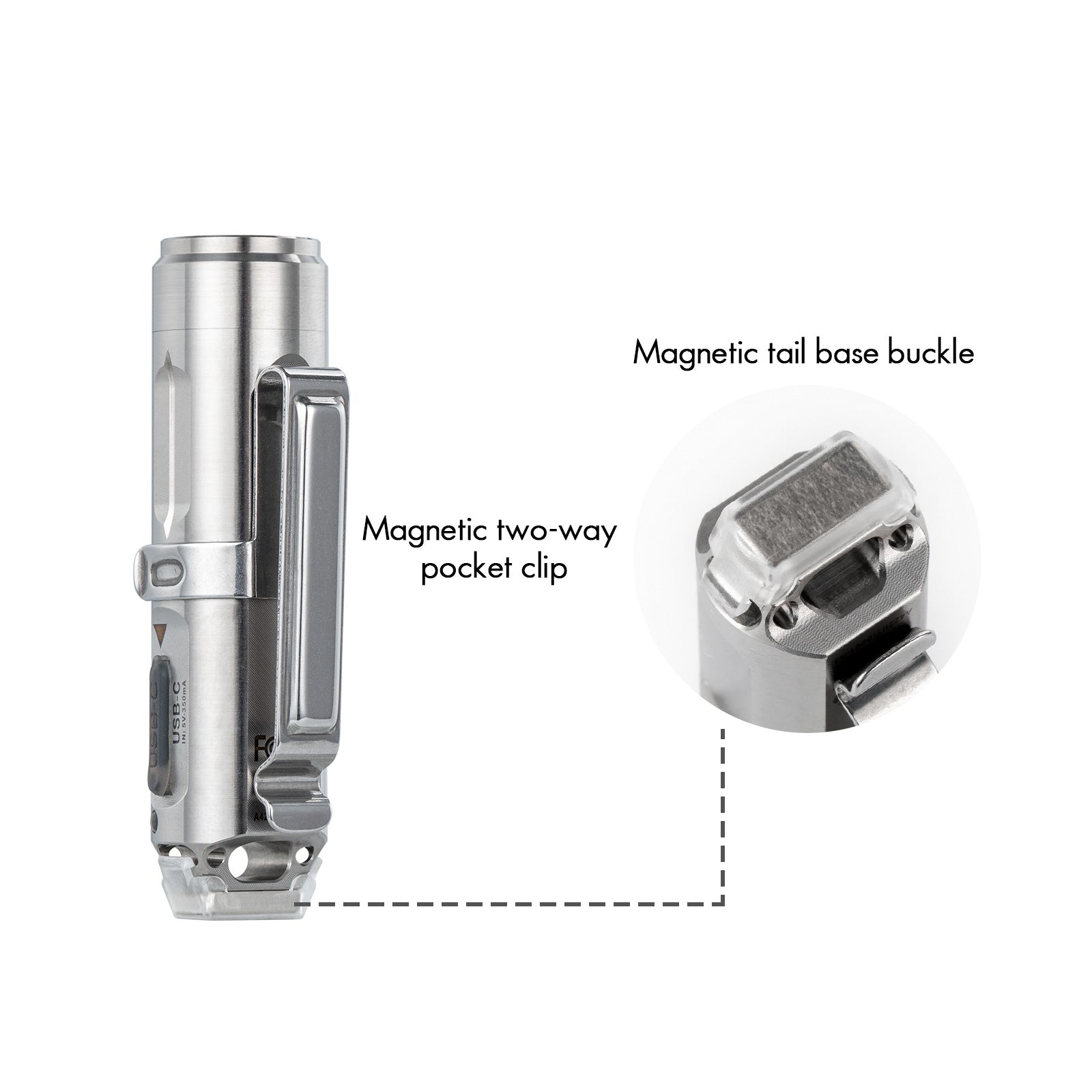 Aurora a4 titanium keychain flashlight outlet