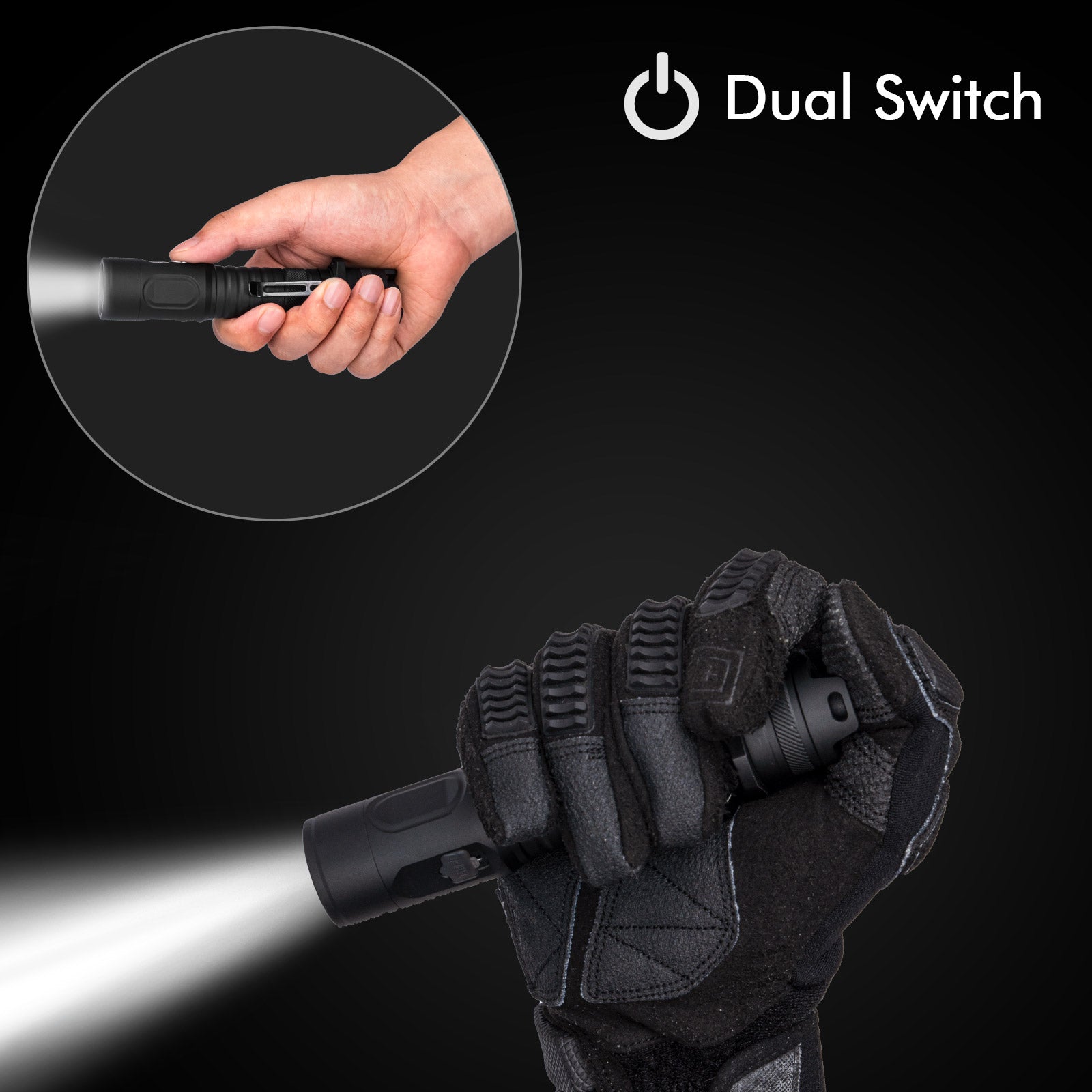 RovyVon GL7 (G2) 2000 Lumens Tactical EDC Flashlight RovyVon GL7 (G2) 2000 Lumens Tactical EDC Flashlight