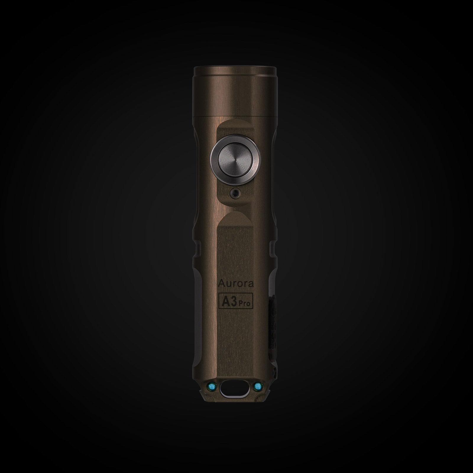 Image of RovyVon Aurora A3 Pro 7075 Aluminum Keychain Flashlight (Desert Tan)