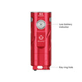 Load image into Gallery viewer, RovyVon S3 1800 Lumens EDC Flashlight#color_red
