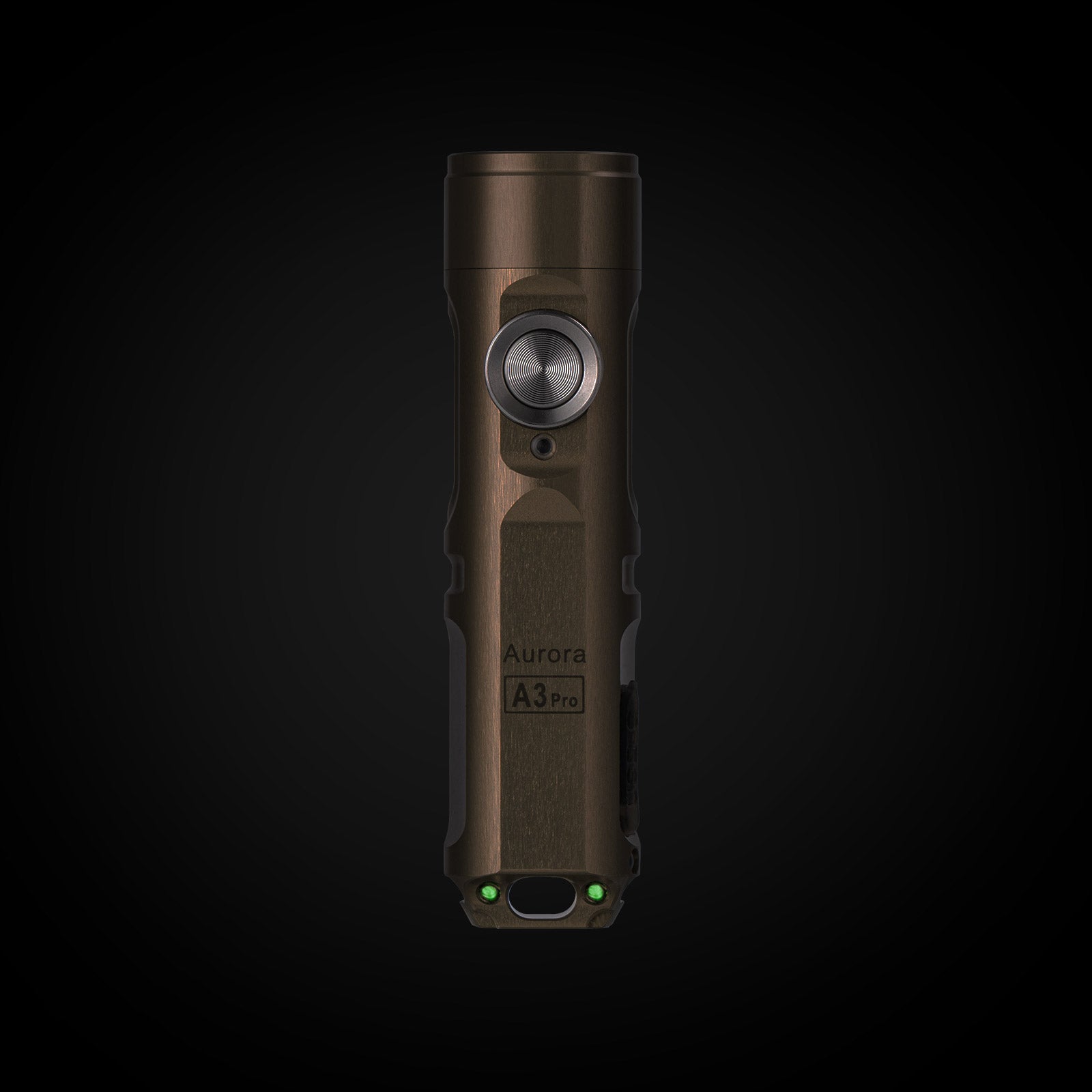 Image of RovyVon Aurora A3 Pro 7075 Aluminum Keychain Flashlight (Desert Tan)